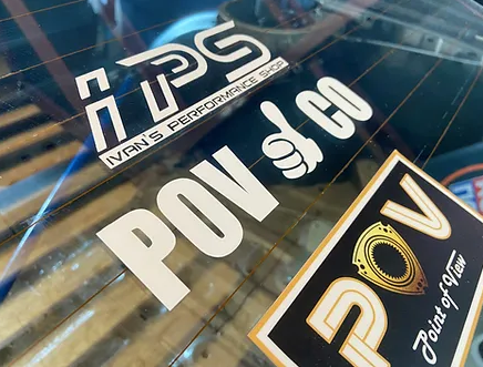 POV & CO Thumbs Up デカールステッカー POV Thumbs Up Decal (S25)