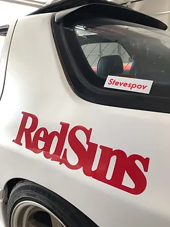 Steve's POV ステッカー ホワイト Stevespov White/Red Sticker (S23)