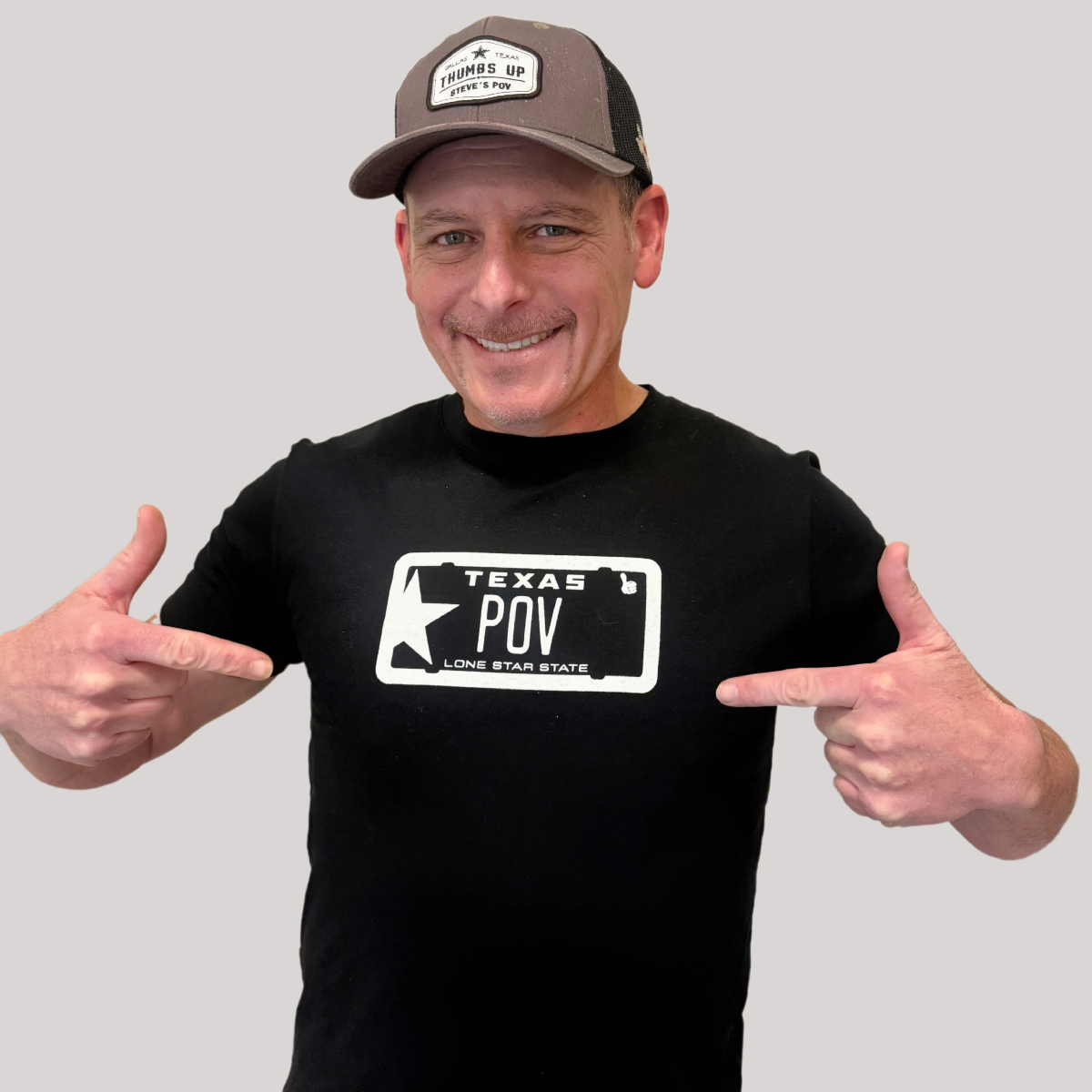 テキサスナンバープレート Tシャツ Texas POV License Plate Tshirt (T36)