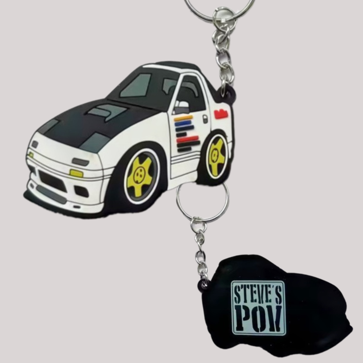 Mazda RX-7 FC キーホルダー Mazda RX-7 Keychain (K07)