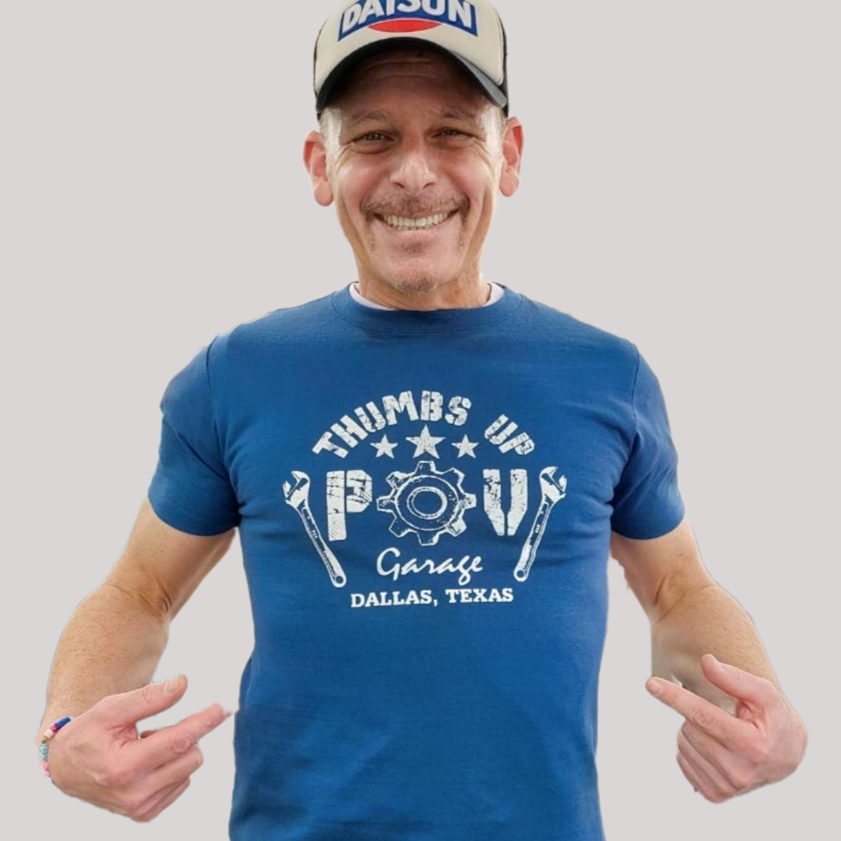 サムズアップPOVガレージ オリジナルTシャツ Thumbs Up Garage T Shirts (T38)